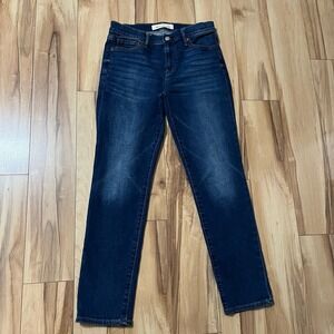 Gap 1969 Real Straight Jeans Women's Size 28 Short Length 28" Rise 9"